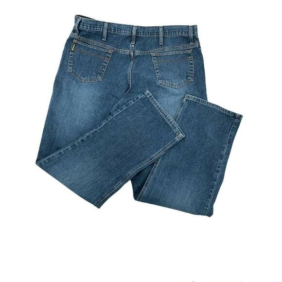 Cinch Jeans Mens Size 40X34 Western Cowboys Rodeo Straight Leg Medium Wash Denim - Picture 5 of 12